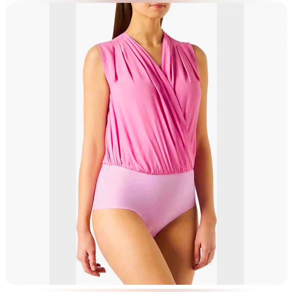 Pinko wrap style top bodysuit